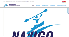 Desktop Screenshot of navigo-kajaki.pl